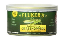 Fluker's Gourmet Canned Food for Reptiles, Fish, Birds and Small Animals, Gra...