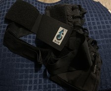 Med Spec ASO Large Black Ankle Stabilizer Large L Adjustable - USED