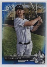 2017 Bowman Chrome Prospects Blue Refractor 105/150 Brendan Rodgers #BCP231 12qo