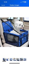 Folding Reinforced Pet Dog Car Booster Seat Travel Carrier for Small Medium Dog
