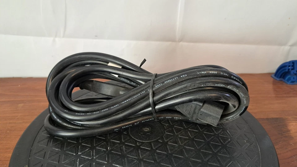 8ft Power Y splitter AC Cable/Cord/Wire - Printer/Scanner/PC/Computer 16AWG 300V - Image 3 of 4