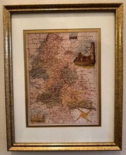 Framed Antique Map of County Tipperary, Ireland