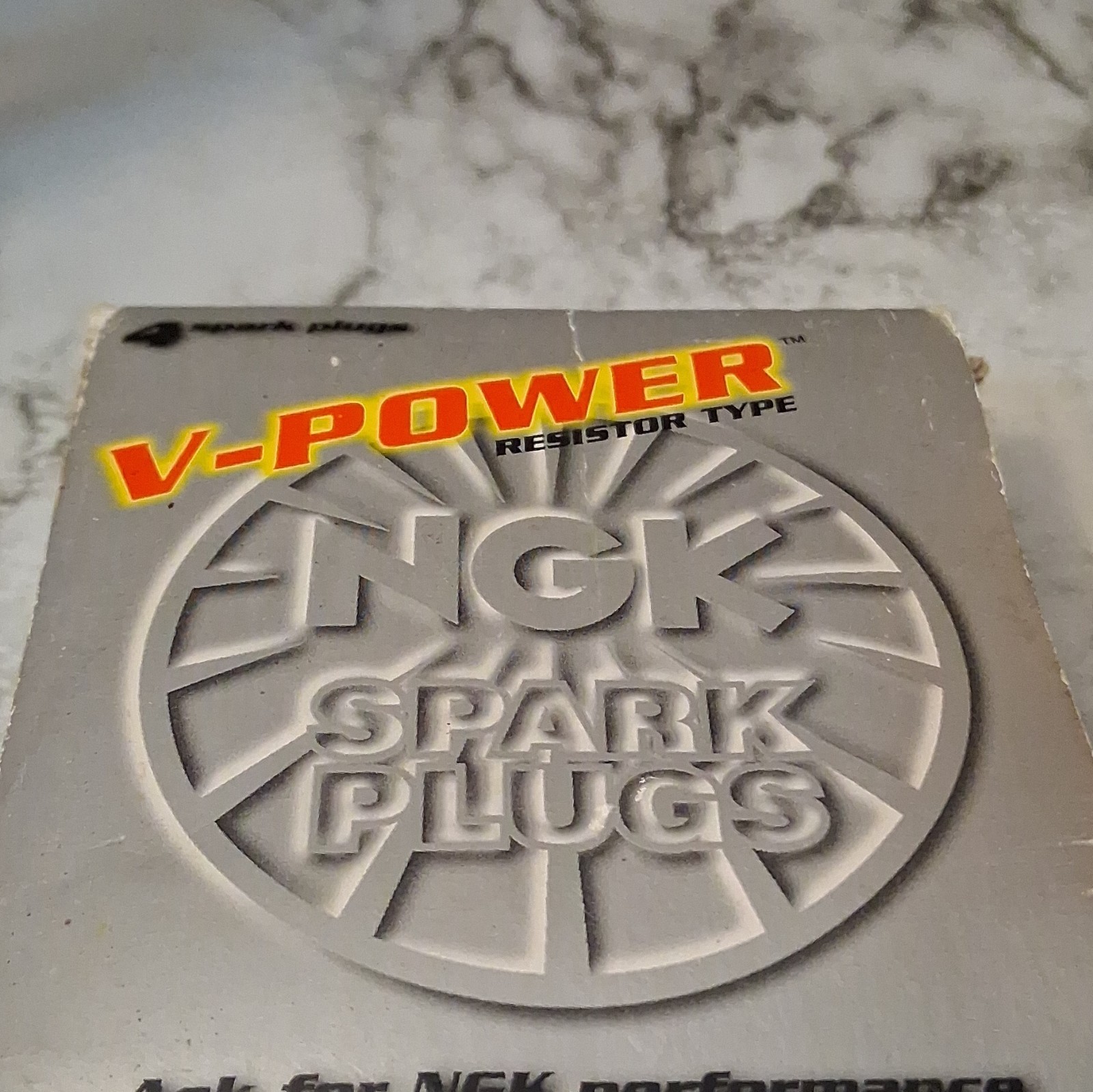 NGK/ V-Power BCPR5EY Stock # 1266 / 4 Pack of Replacement Spark Plugs