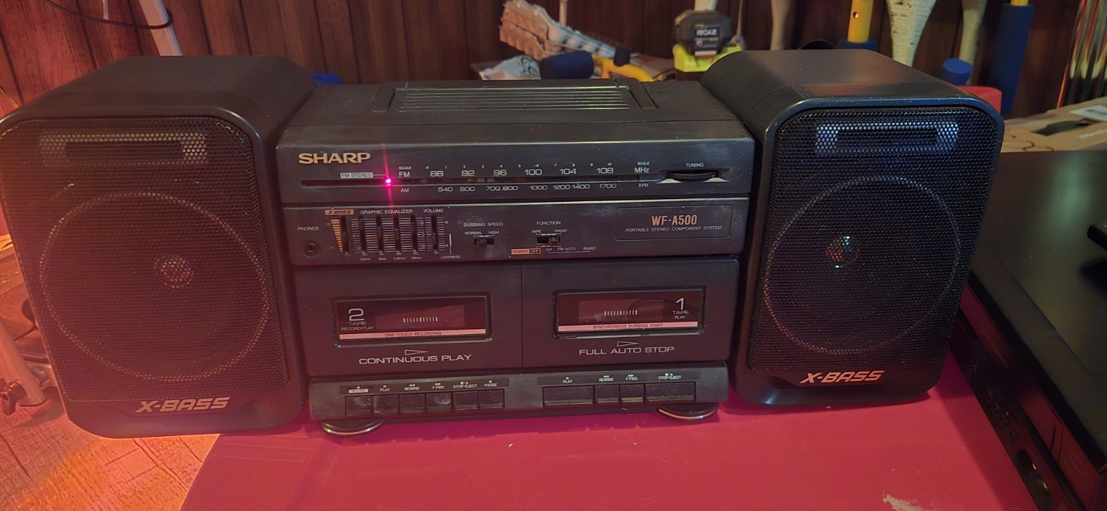 Both Tape Players And Radio Works