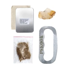 PSKOOK Flint and Steel Fire Striker | High Carbon Steel Emergency Tinder Bush...