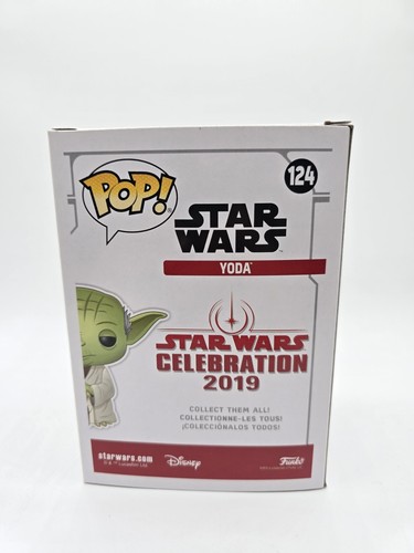 Funko Pop! Yoda #124 Gold Chrome 2019 Galactic Convention Exclusive - Bild 6 von 10