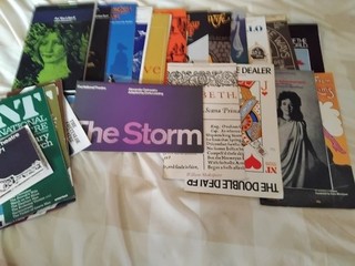 National Theatre 45 Programmes Flyers 70s 80s VGC Rare Vintage Joblot