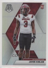 2020 Panini Mosaic Rookies Silver Prizm Javon Kinlaw #247 05hs