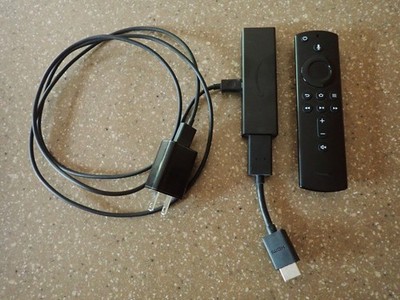 Amazon Fire TV Stick 4K HDR E9L29Y HDMI, Remote and Wiring - No Box