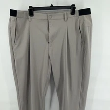 Rhone Commuter Pants Mens 40x30 Gray Stretch Chino Casual Golf