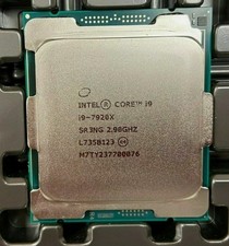 Intel Core i9-7920X LGA 2066 CPU Processor 2.9-4.3 GHz 12Cores 24Thr SR3NG 140W