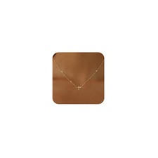 Cross Necklace for Women 14K Gold Plated Sideways Cross Necklace Dainty Simpl...