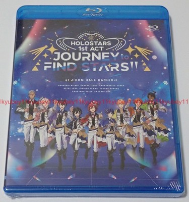 New HOLOSTARS 1st ACT JOURNEY to FIND STARS Blu-ray Booklet Japan HOXB-10007