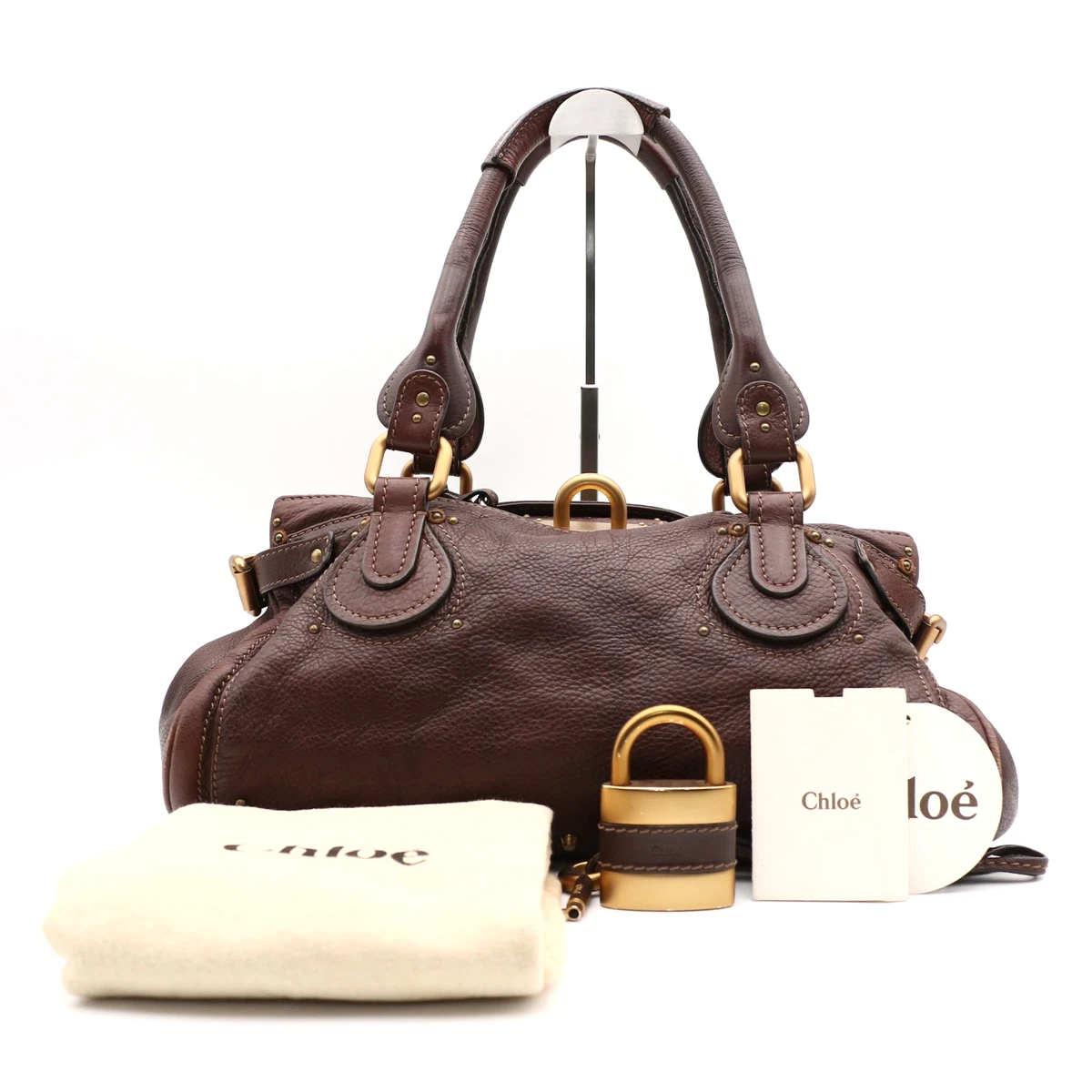 Chloé Paddington Leather Exterior Tote Bags & Handbags for Women