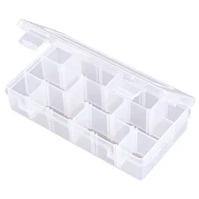 Flambeau 6703Tw Adjustable Compartment Box With 3 To 18 Compartments, Plastic,