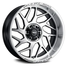 WELD Off-Road FULCRUM W118 Wheel 20x10 (-18, 6x139.7, 106.1) Black Single Rim