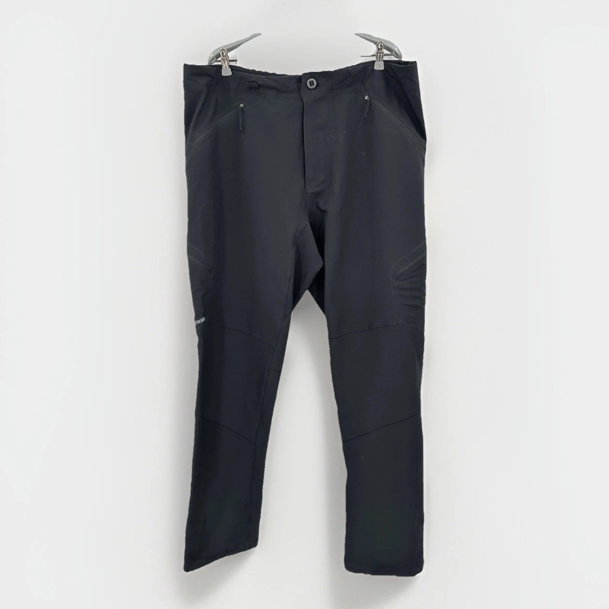 Patagonia Simul Alpine Softshell Pants in Black size 40 Men's Hiking Outdoors