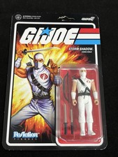 2021 Hasbro ReAction GI Joe Super7 Storm Shadow Cobra Ninja Action Figure