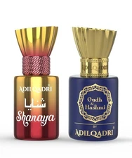 AdilQadri Shanaya & Oudh Al Hashmi Attar Combo Pack of 2 - 5.5ML Each