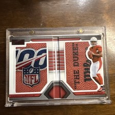 2019 Playbook Kyler Murray 1/1 Booklet Logo Jumbo Mem. Rookie Card Cardinals . rookie card picture