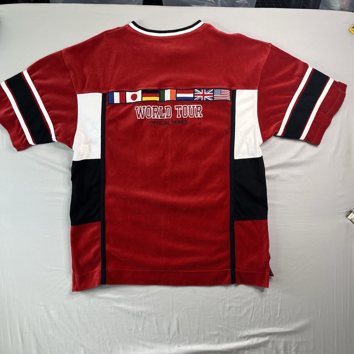 Eminem Shady Jersey Shirt Men 2X-Large Red World Tour Limited