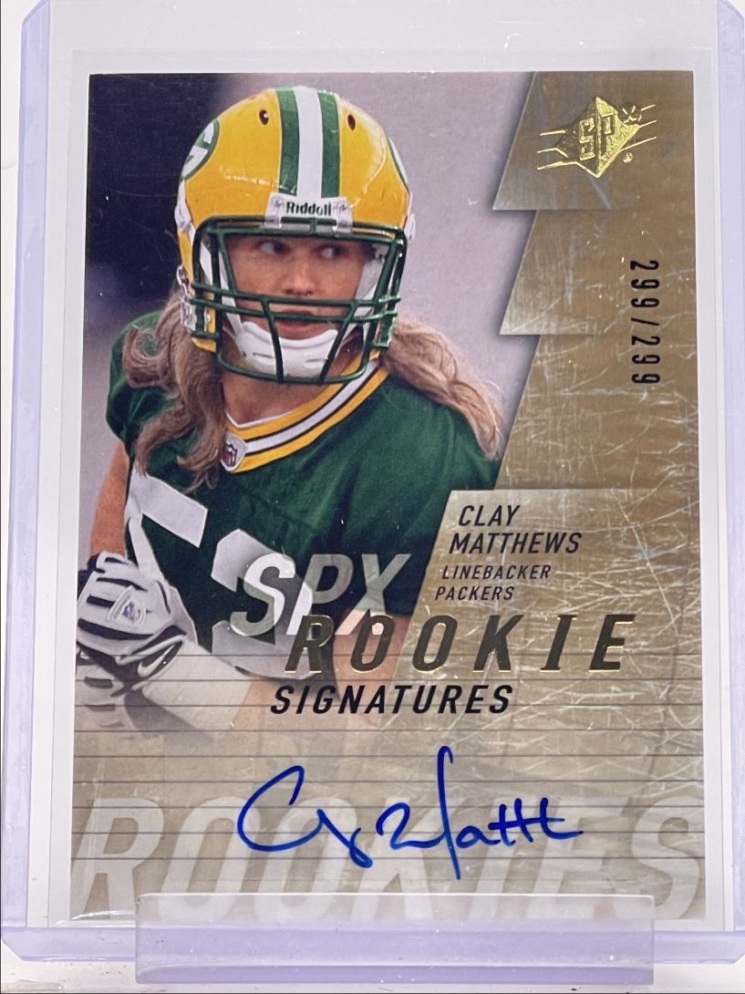 Clay Matthews Spx #132 Autograph