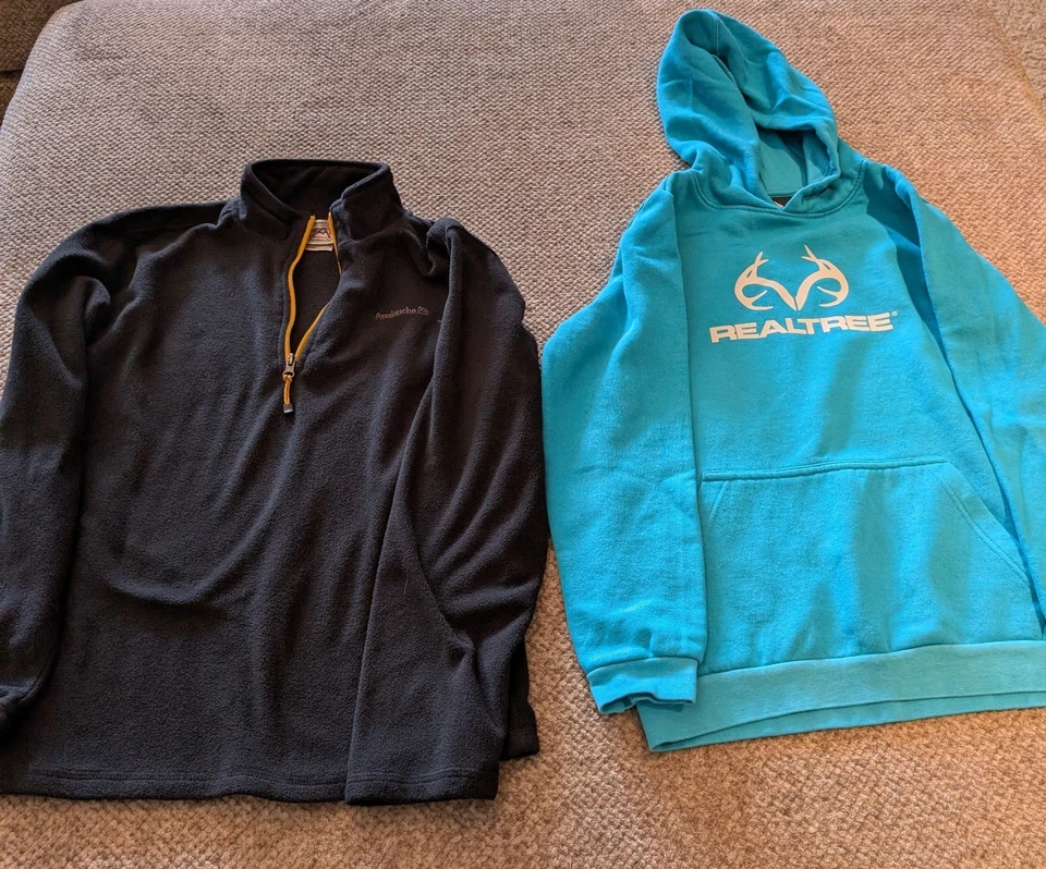 Lote de 11 Ropa Niños Camisas Manga Corta y Larga, Sudadera con Capucha/Vellón, Camiseta sin Mangas Talla XL Foto 3 de 4