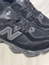New Balance 9060 black Bone Sparrow Suede Low Top Sneaker U9060ZGC men s 10.5