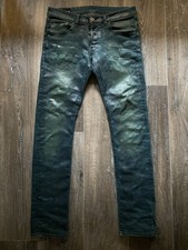Luster Inspired Custom Green Slim Jeans