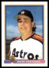 Mark Portugal 1991 Bowman #552 Astros MLB READ FREE SHIPPING AutographDen