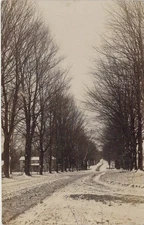Sennett, New York, Area,  Street Scene, Cayuga Co, Real Photo Postcard RPPC