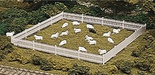Atlas HO Scale Model Railroad/Train Accessory Picket Fence  Gate 72 Inches 