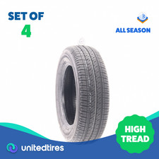 Set Of 4 Used 19565r15 Bridgestone Ecopia Ep422 Plus 91h - 1032