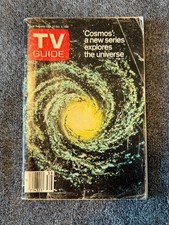 VintageTV Guide 1980 Sept 27-Oct 3 Cosmos Cover Illustrated TV Listings Magazine