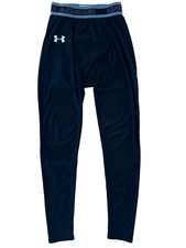 Under Armour Boys Performance Apparel Thermal Base Layer Leggings Pants Black M