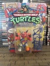 1435 TMNT Ninja Turtles Groundchuck 1991 Playmates Action Figure UNPUNCHED