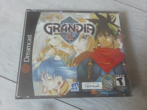 GRANDIA II SEGA Dreamcast NTSC US Version Complete w/ Soundtrack CD EUR 79,99 - FR