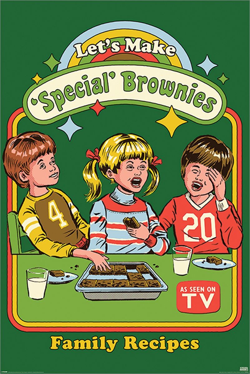 Steven Rhodes (Let's Make Special Brownies) Maxi Poster