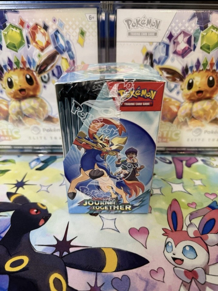 Journey Together Half Booster Box 18 Packs Sealed Pokemon TCG journey-together-half-booster-box-18-packs-sealed-pokemon-tcg