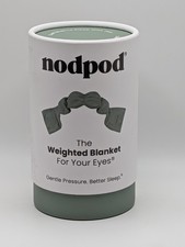 Nodpod Weighted Sleep Mask Sage Pima Cotton Velvet 9oz Sleep Aid