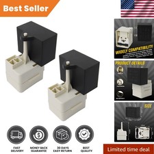 Refrigerator Compressor Start Relay and Capacitor - 2 Pack for Whirlpool/Kenmore