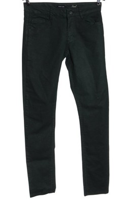 MORE & MORE Röhrenhose Damen Hose Gr. DE 36 grün Casual-Look