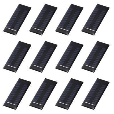12 Stück 1V 0,05W Mini Solarpanels für Solarenergiezellen