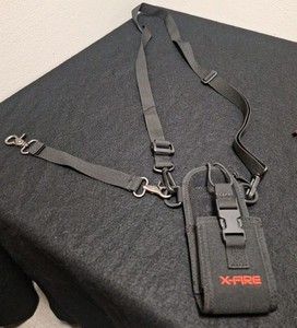 X-FIRE® Radio Strap Washable Firefighter EMS Portable Radio Shoulder/Duty Bel...