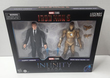 Marvel Studios Legends Series - Infinity Saga Iron Man 3 Happy Hogan & Iron Man