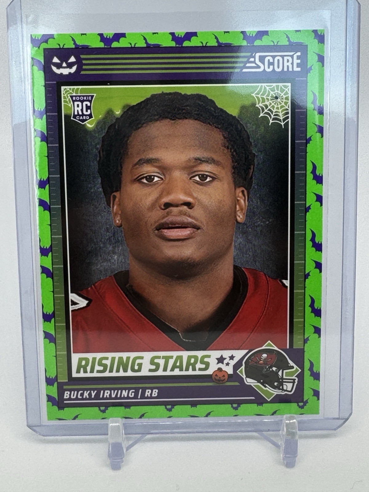 2024 Panini Score-A-Treat - Rising Stars Bucky Irving #9 Green Bats (RC)
