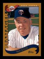 Tom Kelly Twins Baseball The Topps 297 Sports Trading Card