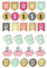 Paper House Pop Up Stickers-Budget - 3 Pack