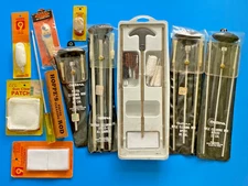 Mixed Lot Gun Cleaning Rods & Kits Outers Hoppes GUNSLICK RIFLE PISTOL SHOTGUN