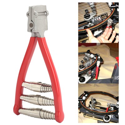 Badminton Tennis Racket Starting Stringing Clamp 3 Spring Starter Stringing WAS
